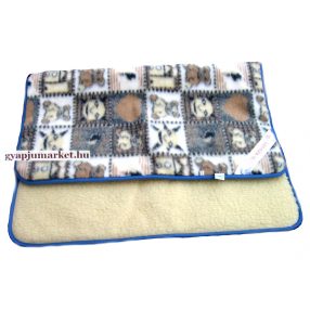  Gyermek bárány merinó gyapjú takaró 100x140