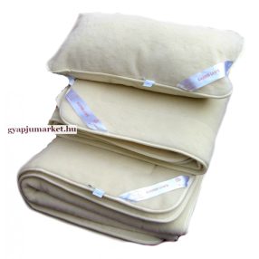   KASMÍR gyapjú garnitúra LUXUS minőség (derékalj, takaró, párna) 650g/m2