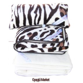   Bárány merino gyapjú garnitúra  EGZOTIKUS MINTÁS (derékalj, takaró, párna) 520g/m2